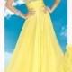 Alyce 35588 BDazzle Pleated Waist Evening Dress - Brand Prom Dresses