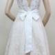 Lace wedding dress, wedding dress, bridal gown, sleeveless alencon lace