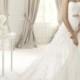 Honorable Trumpet/Mermaid Strapless Beading Lace Sweep/Brush Train Tulle Wedding Dresses - Elegant Evening Dresses