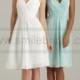 A Line Halter Ruched Chiffon Bridesmaid Gown - Bridesmaid Dresses as low as $99 & Free Shipping - Bridesmaid Dresses