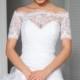 Lace Bridal Topper in Ivory or White