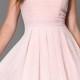 Cute Short Homecoming Dress,Blush Pink Sleeveless Short Cocktail Dress,Halter Sexy Homecoming Dress,Chiffon Party Dress From LovePromDresses
