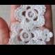 Lace crochet flowers, 20 pc. Crochet applique. Knitted flowers. Irish lace. Decoration of clothes