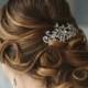 Crystal Wedding Hair Comb, Bridal Hair Comb, Rhinestone Hair Comb, Bridal headpiece, Bridal Hair accessories, Wedding hair accessories