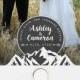 Personalized Snapchat Geofilter for Mountain Wedding 