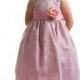 Dusty Rose Lace Pattern Dress w/Polysilk Sash & Flower Style: D3590 - Charming Wedding Party Dresses