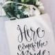 Here Comes The Bride Bridal Shower Gift Bag