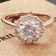 12 Impossibly Beautiful Rose Gold Wedding Engagement Rings