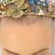 Unique Magical Vintage Wedding Woodland Faery Elvish Statement Headdress Bridal Tiara Wedding Crown