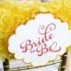 Garden Party Bridal Shower Bride-to-Be Chair Sign - DIY Print - Shower Printables