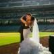 Houston Astros Baseball Themed Wedding - The SnapKnot Blog