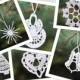 Crochet Christmas Tree Ornaments / Set of 6 different Ornaments / Christmas entertaining & decor / Christmas Decorations