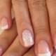 Bio Sculpture Gel French Manicure: #87 - Strawberry French (base Colour) #3 - Snow White With Iridescent Glitter Feature Nail 
                        
                                    
                    

                
                     