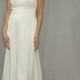 Birnbaum & Bullock - Fall 2012 - Cleo Sleeveless Silk Satin Sheath Wedding Dress with Beaded Halter Neckline - Stunning Cheap Wedding Dresses