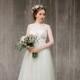 Vesta // Bridal separates wedding dress - Wedding gown - Short wedding dress - Tulle wedding gown - Lace wedding dress - Wedding separates