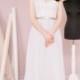 Alison // Grey wedding dress - Wedding gown - Colored wedding dress - Open low back wedding dress - Etherial wedding dress - Milamira