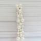 White pearl barrette, Swarovski pearl barrette, White wedding, Pure white barrette, Pearl barrette, White barrette, Bridal accessory,