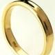 Simple Gold Wedding Band - 14k Gold Ring , Unisex Ring , Wedding Ring , Wedding Band, men's wedding band, mens ring