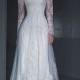 Lace Wedding Dress.Wedding Dress. Long Sleeves Wedding Dress. Bohemian Wedding Dress. Romantic Wedding Dress. Open Back Wedding Dress.