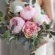 Wedding Bouquet, Pink Peony Bridal Bouquet, Roses Bouquet, Realistic Silk Flowers, Wedding Flowers, Bridal Bouquet, Pink Alternative Bouquet