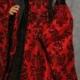 medieval dress, renaissance dress, VAMPIRE dress, HALLOWEEN wedding gown, elven, handfasting dress, custom made
