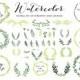Laurels clipart, Ribbons, Wreaths, Banners, Arrows. Clip art for scrapbooking, wedding invitations, Small Commercial Use