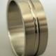 Perpetual loyalty steel ring, men's wedding ring, stainless steel ring, men's steel ring, promise ring,  380