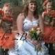 Orange Camo Dress  Wedding Flower Girl Dress Tutu Dress Party Dress Birthday Dress Hunting Dress Camo Wedding Baby Dress Toddler  Dress