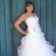 Fairytale Wedding Dress with Organza Ruffles Slimming and Flattering Style