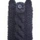 iPhone 6 plus sleeve Black Cat iPhone Case Knitted iphone 6 sleeve iPhone 6S Case iPod 6G iPhone SE iPod Touch 6 Mom Gift