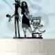 Jack and Sally Simply Meant to Be Wedding Cake Topper