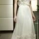 Badgley Mischka Bride - Fall 2013 - Gemini Strapless Crepe and Silk Organza Mermaid Wedding Dress with Petal Details - Stunning Cheap Wedding Dresses