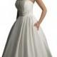 Allure Bridals 8771 Simple Strapless Wedding Dress