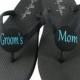 Turquoise Wedding Flip Flops For The Mother Of The Groom Shoes- Many Colors