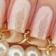 Simple Pink Wedding Nail Art Designs & Ideas 2014