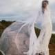 English Net Bridal Veil, GRANDE MAUDE Drop Veil, Wedding Veil Long Veil Cathedral Veil, Tulle Veil, Silk Tulle Veil, English Net Veil
