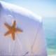 Unique Beach Wedding Starfish Boutonniere -  with 35 Ribbon Choices - Beach Lapel Pin - Groomsman Gift - Destination Beach Wedding