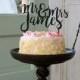 Mr & Mrs Personalized Wedding Cake Topper,  Wedding Cake Topper, Wedding Cake Decor