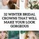 32 Winter Bridal Crowns That Will Make Your Look Gorgeous - Weddingomania