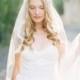 Juliet Cap Wedding Veil, Corded French Lace Veil, Cathedral Juliet cap Bridal Veil, Lace Wedding Veil - Style 511