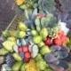 Wedding flowers- hops, succulents, thistle, berries