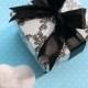 Beter Gifts® 新娘小物 #結婚小物 #心形回贈禮品 黑色花紋 #小香皂 禮盒XZ016歐式草坪派對