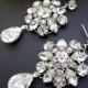 Bridal Crystal earrings,Wedding Rhinestone Earrings,Bridal Rhinestone Earrings,Swarovski Crystal,Statement Bridal Earrings,Stud, SAVANNAH