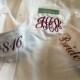 Wedding Party Shirts, Bridal Shower, Bride New Initials & Date Embroidered Personalized Custom Monogrammed Plus Size S M L XL xl 2 3 4X