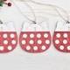 Red Christmas Decorations Cat Polka Dot Christmas Ornaments Red Holiday Ornaments Wooden Cats Christmas Gifts Red Cat Xmas Ornament Set of 3