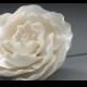 6 Briar Rose Gum Paste Flowers for Weddings and Cake Decorating - Ships Insured!