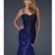 Cheap 2014 New Style Mermaid Single Shoulder gown by La Femme Dresses - Cheap Discount Evening Gowns