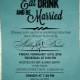 Eat drink and be married invitation, Rehersal dinner, rehersal dinner invitations, Dinner Party Invitations, Wedding PDF, Party Invitation