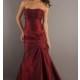 Burgundy Formal Gown - Brand Prom Dresses