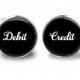 Accounting Debit/credt  Handmade Cufflinks